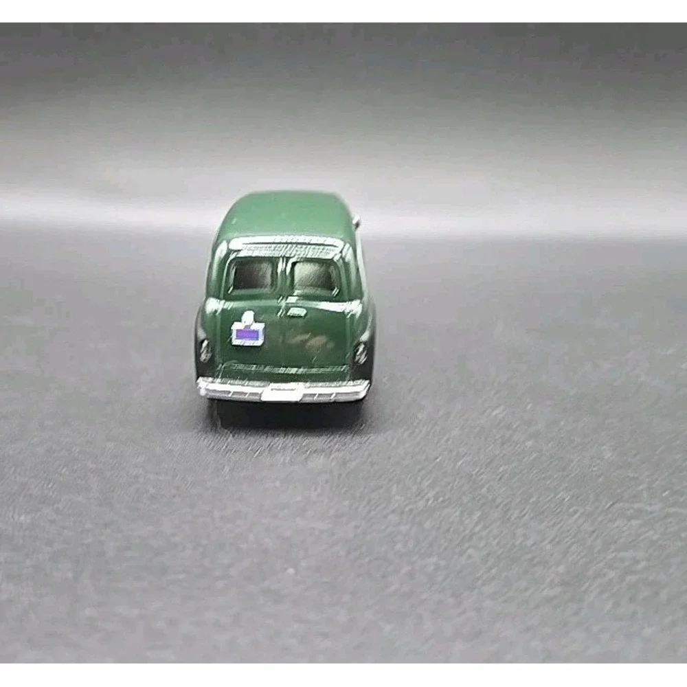 Vintage john Menards FORD 1940's Employee Christmas Gift Diecast Toy Car Green.